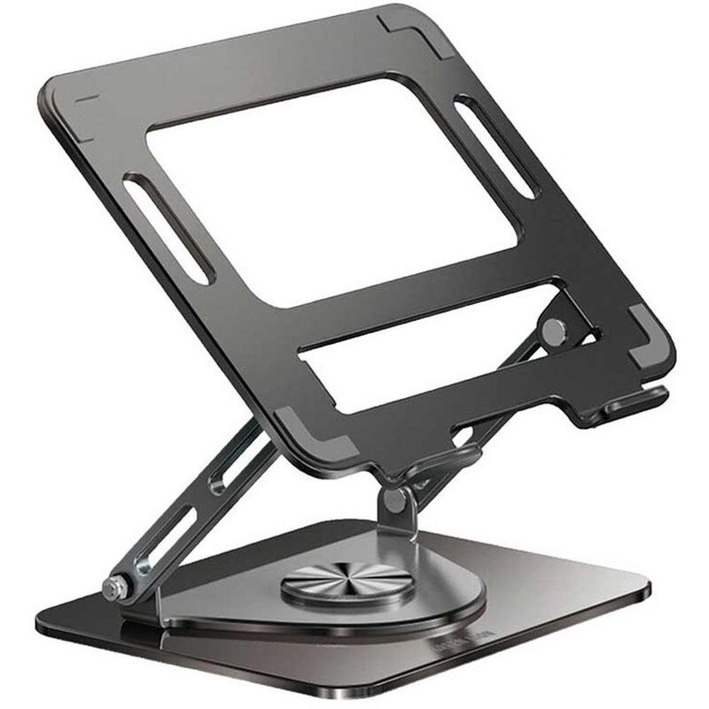 Green Lion 360 Rotatable Laptop Stand - Black