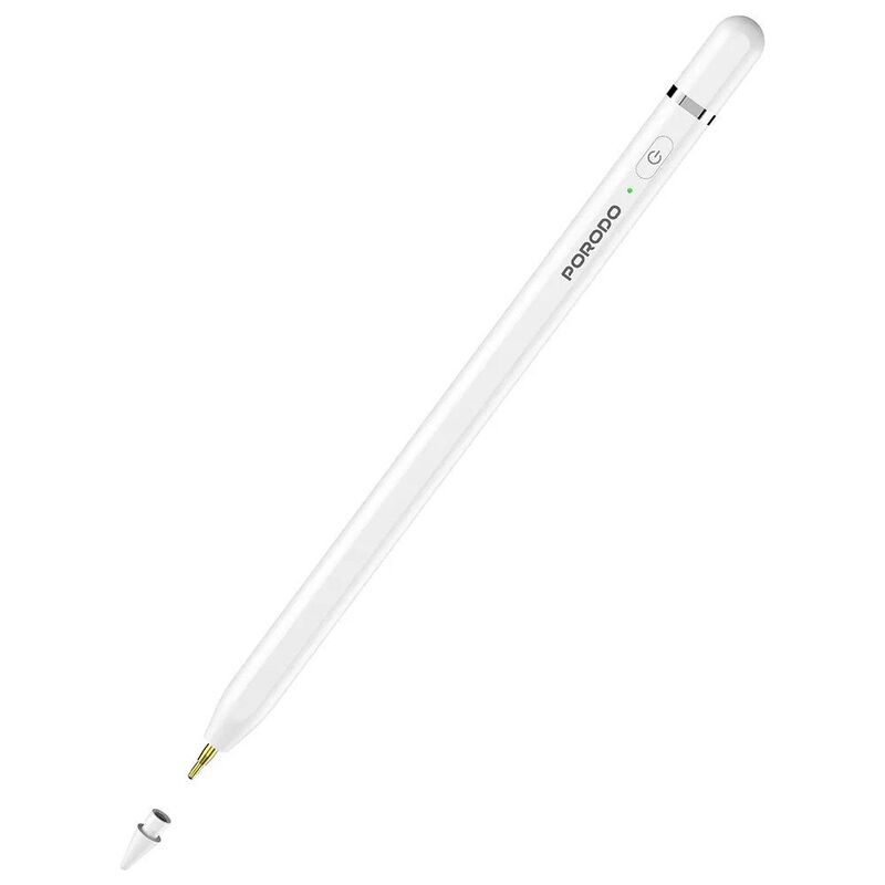 Porodo Smart Stylus Pen For iPad - White