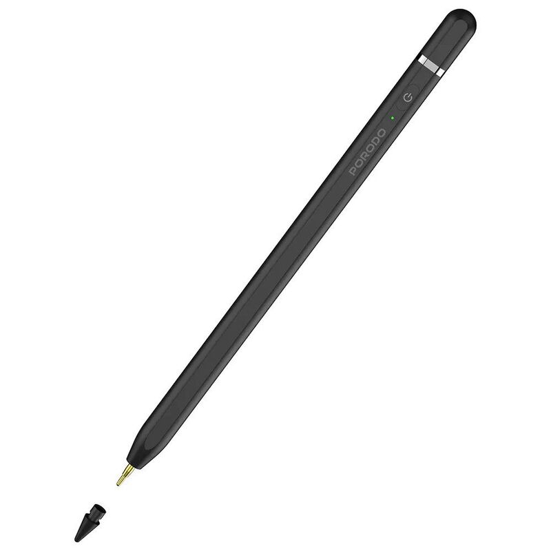 Porodo Smart Stylus Pen For iPad - Black