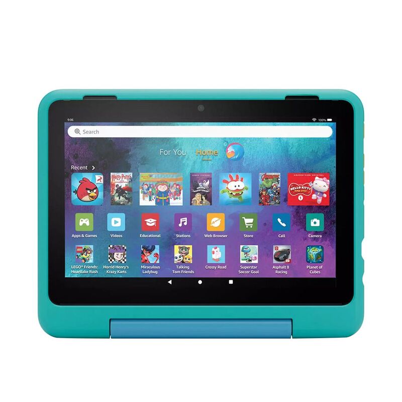 Amazon Fire HD Pro 8 Kids Tablet - Hello Teal 32GB (Ages 6-12)