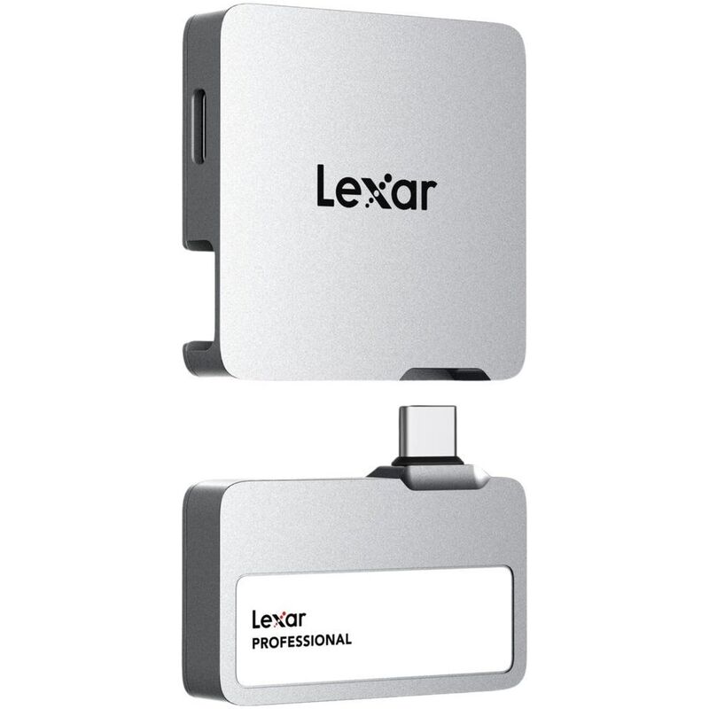 Lexar Professional Go Portable SSD With Hub - 2TB Lexar Professional Go Portable SSD With Hub - 2TB