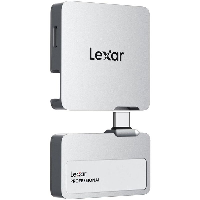 Lexar Professional Go Portable SSD With Hub - 1TB Lexar Professional Go Portable SSD With Hub - 1TB