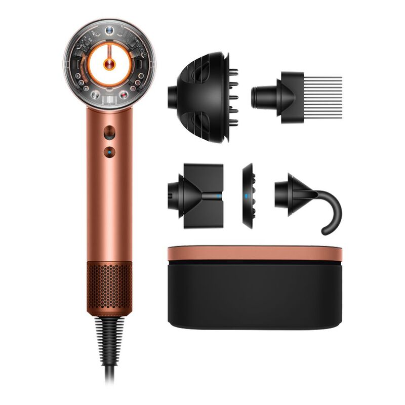 Dyson Supersonic Nural Hair Dryer (Curly + Coily) - Amber Silk Dyson Supersonic Nural Hair Dryer (Curly + Coily) - Amber Silk