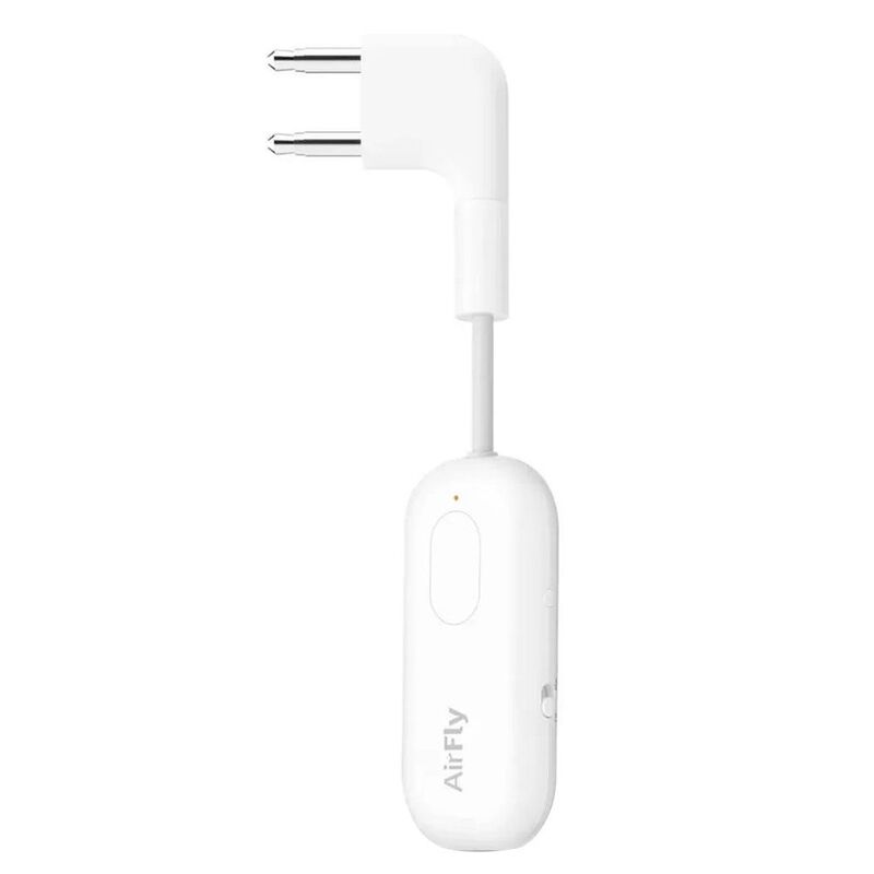 Twelve South Airfly Pro2 Deluxe Bluetooth Transmitter/Receiver + Plane Audio Adapter + Premium Pouch - White Twelve South Airfly Pro2 Deluxe Bluetooth Transmitter/Receiver + Plane Audio Adapter + Premium Pouch - White