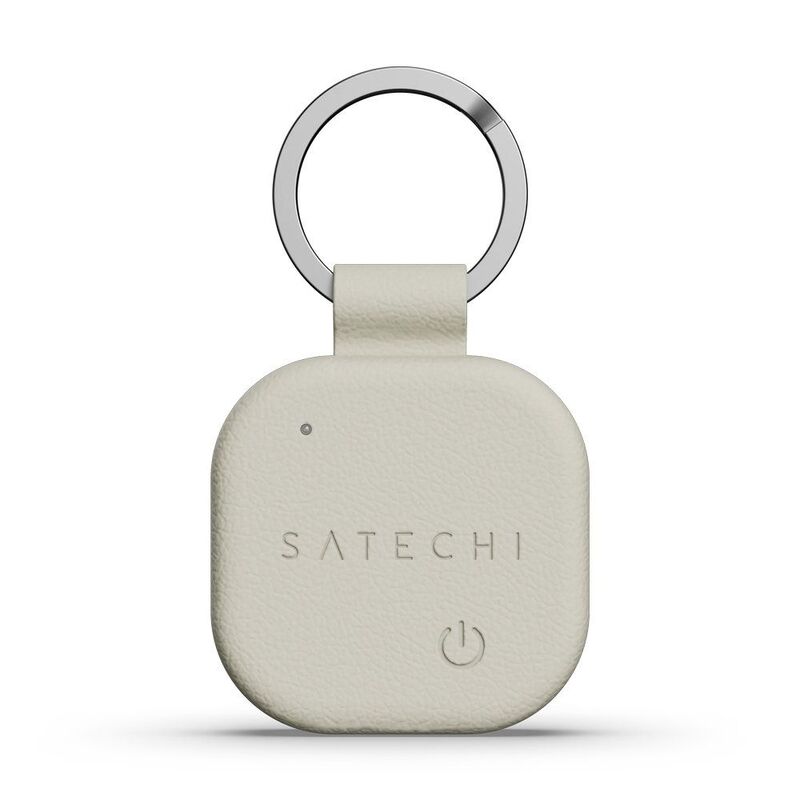 Satechi Vegan-Leather Find All Keychain - Sand