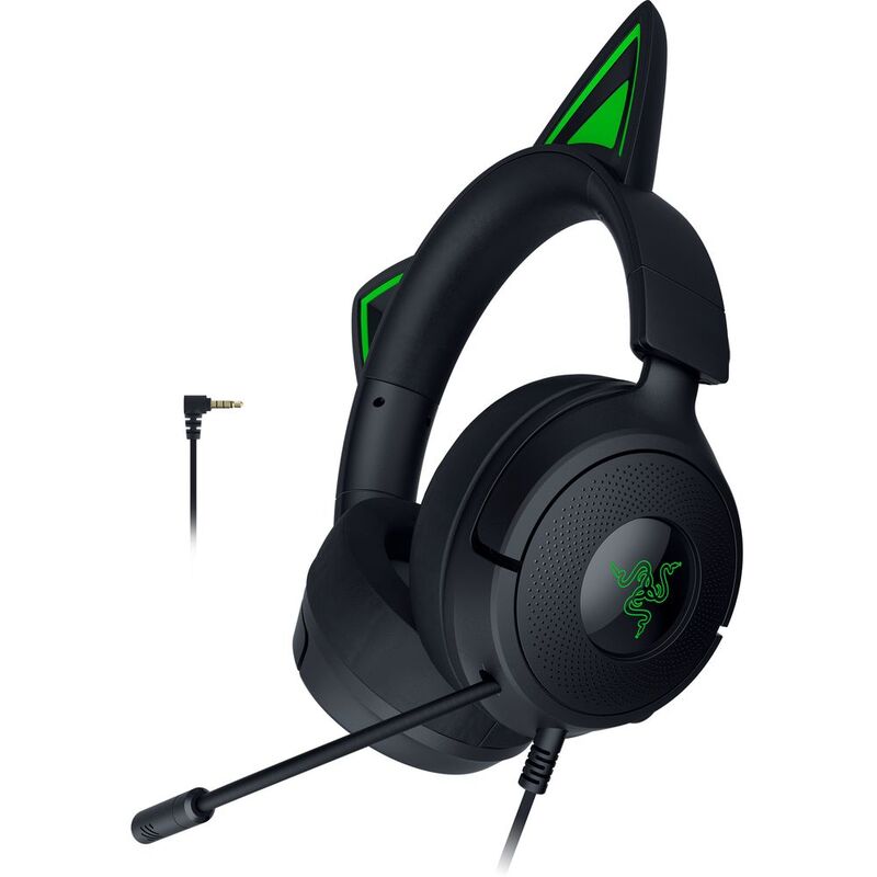Razer Kraken Kitty V3 X Wired Kitty Headset For Gaming - Black