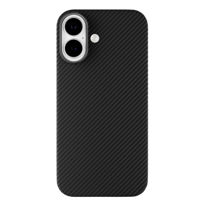 HYPHEN KODE Slim Aramid Fiber MagSafe Case - Black - iPhone 17 - 6.3" HYPHEN KODE Slim Aramid Fiber MagSafe Case - Black - iPhone 17 - 6.3"