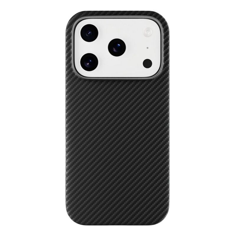 HYPHEN KODE Slim Aramid Fiber MagSafe Case - Black - iPhone 17 Pro - 6.3" HYPHEN KODE Slim Aramid Fiber MagSafe Case - Black - iPhone 17 Pro - 6.3"