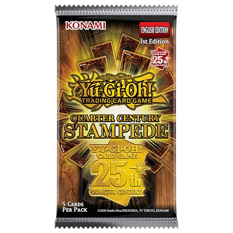 Yu-Gi-Oh! TCG Quarter Century Stampede Booster Yu-Gi-Oh! TCG Quarter Century Stampede Booster