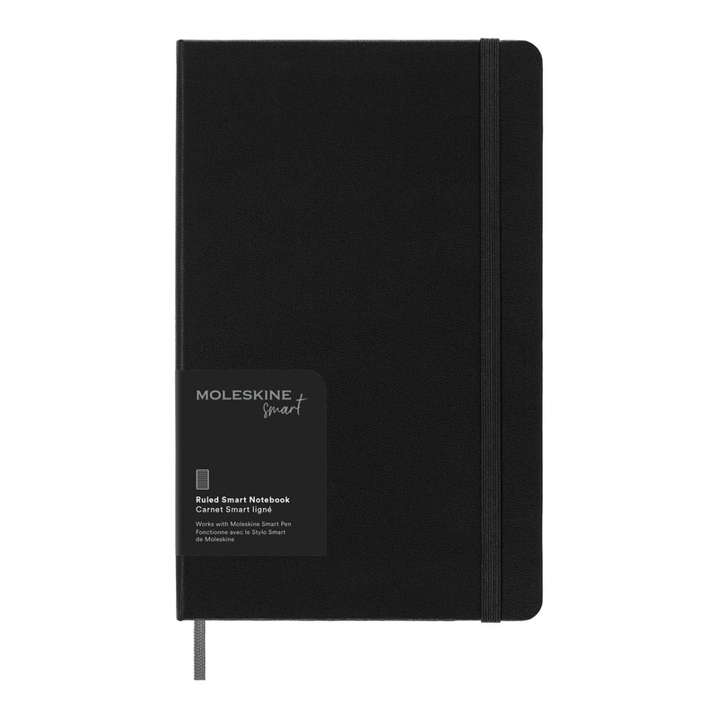 Moleskine Smart Notebook Ruled Large - Black Cover