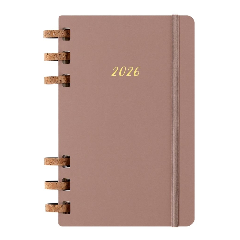 Moleskine 12M Spiral Planner Large Almond