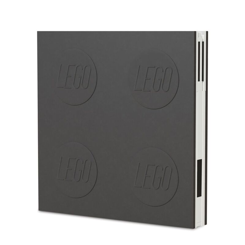 LEGO IQ Locking Notebook With Gel Pen - Black LEGO IQ Locking Notebook With Gel Pen - Black