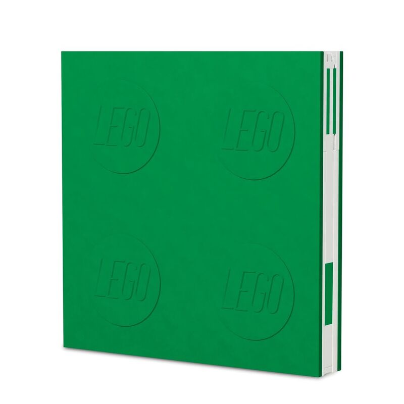 LEGO IQ Locking Notebook With Gel Pen - Green LEGO IQ Locking Notebook With Gel Pen - Green