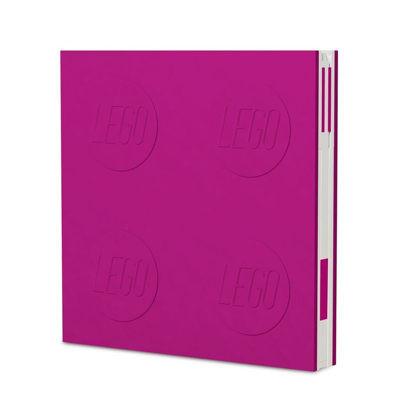 LEGO IQ Locking Notebook With Gel Pen - Violet LEGO IQ Locking Notebook With Gel Pen - Violet