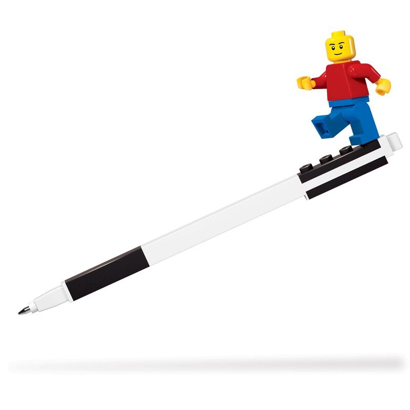 LEGO IQ Pen Pal Gel Pen With Minifigure - Black LEGO IQ Pen Pal Gel Pen With Minifigure - Black