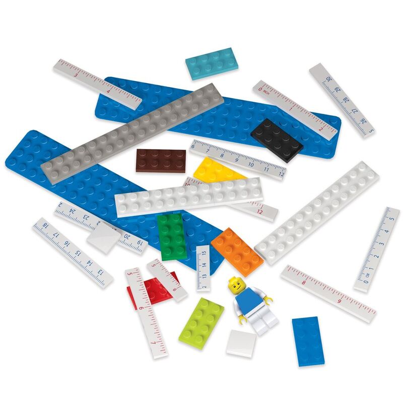 LEGO IQ Ruler With Minifigure LEGO IQ Ruler With Minifigure