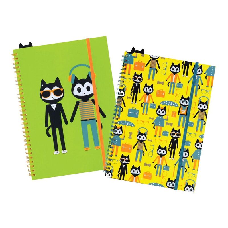 Foldermate Spiral A5 Notebook 70 Sheets with Ruler - Chic Kit (Assorted - Includes 1) Foldermate Spiral A5 Notebook 70 Sheets with Ruler - Chic Kit (Assorted - Includes 1)