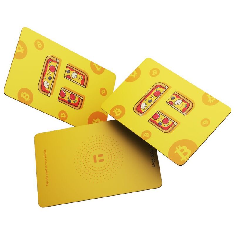 Tangem Crypto Hardware Wallet 2.0 (Pack Of 3 Cards) - Pizza Tangem Crypto Hardware Wallet 2.0 (Pack Of 3 Cards) - Pizza