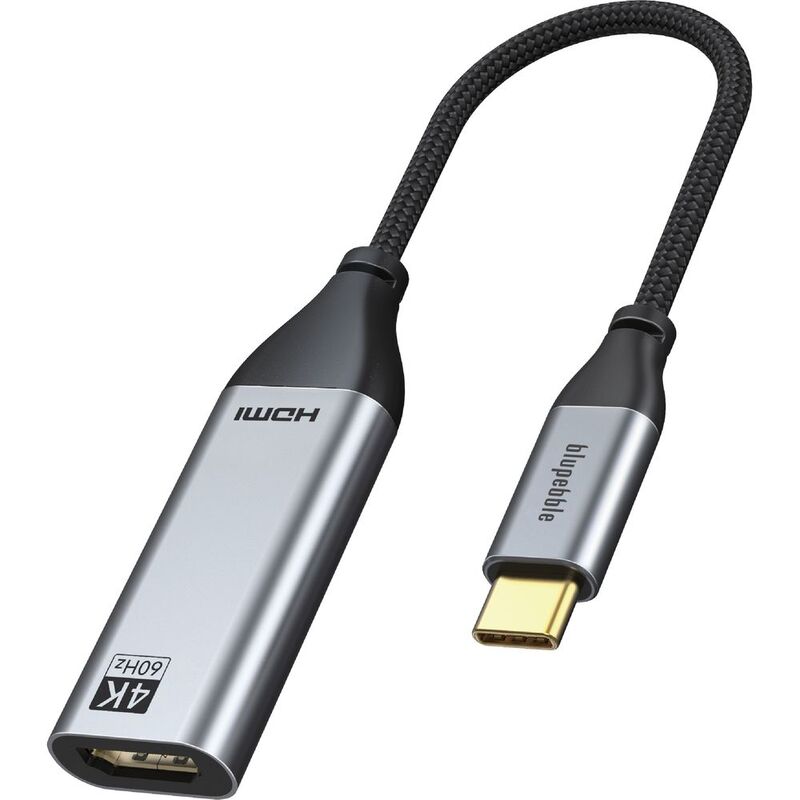Blupebble USB-C to HDMI Adapter (Supports 4K@60Hz) Blupebble USB-C to HDMI Adapter (Supports 4K@60Hz)