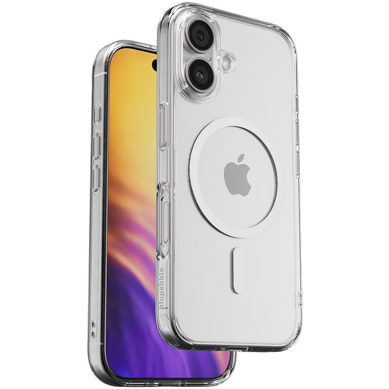 Blupebble Hybrid Crystal Clear with Magsafe Compatible with iPhone 16