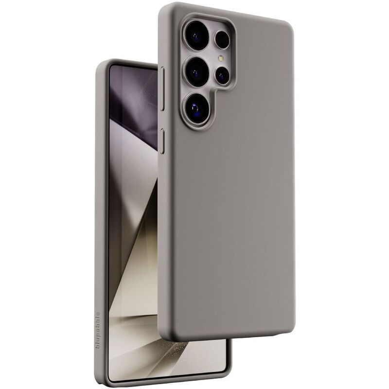 Blupebble Slimflex Case Compatible with Magsafe & Drop Protection for Samsung S25 Ultra - Grey Blupebble Slimflex Case Compatible with Magsafe & Drop Protection for Samsung S25 Ultra - Grey