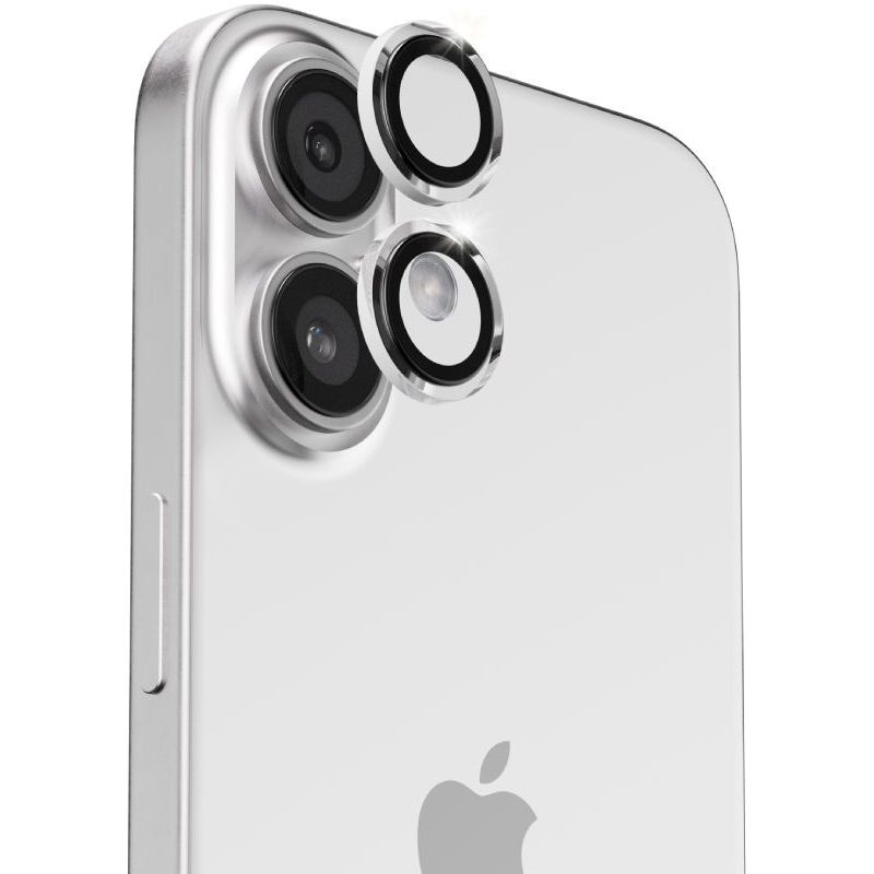 Blupebble Graphene Camera Glass Lens for iPhone 16 & iPhone 16Plus - Clear