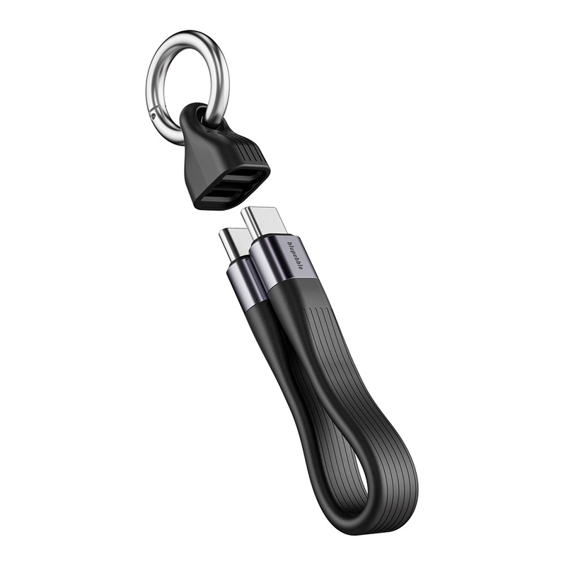 Blupebble Powerflow USB-C to USB-C 240W PD3.1 8K Cable 0.13M Blupebble Powerflow USB-C to USB-C 240W PD3.1 8K Cable 0.13M