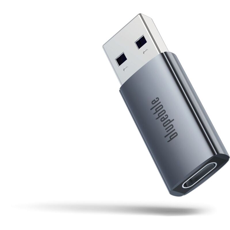 Blupebble USB-A 3.2 to USB-C with 10Gbps OTG Adapter Blupebble USB-A 3.2 to USB-C with 10Gbps OTG Adapter