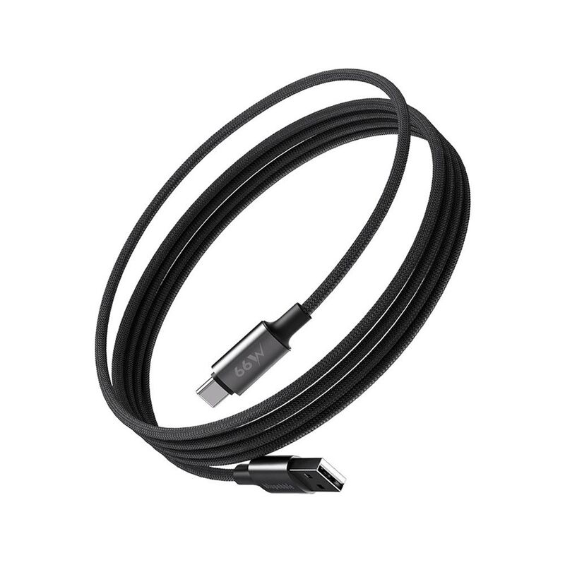 Blupebble Powerflow Pd 66W USB-A to USB-C 1.2M/3.9Ft Blupebble Powerflow Pd 66W USB-A to USB-C 1.2M/3.9Ft
