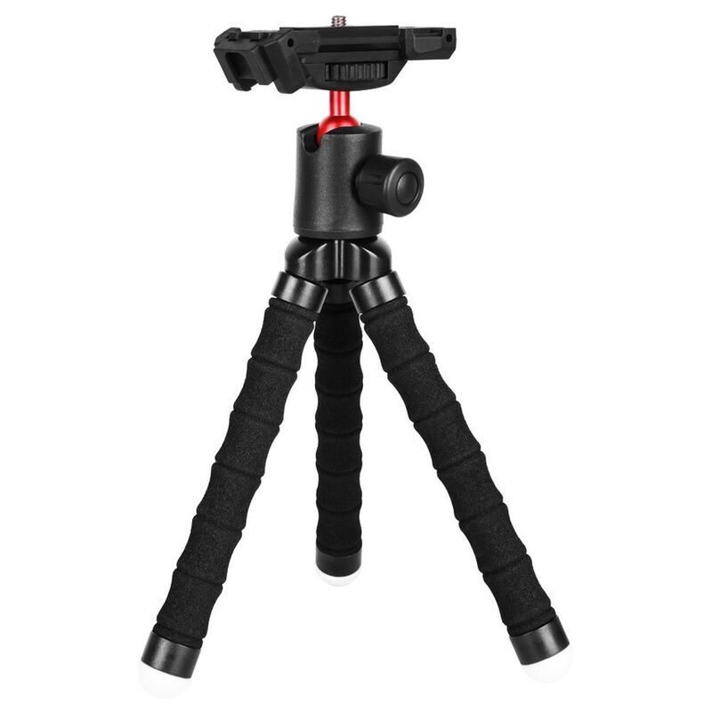 Porodo Flexible Versatile Tripod 33cm - Black Porodo Flexible Versatile Tripod 33cm - Black