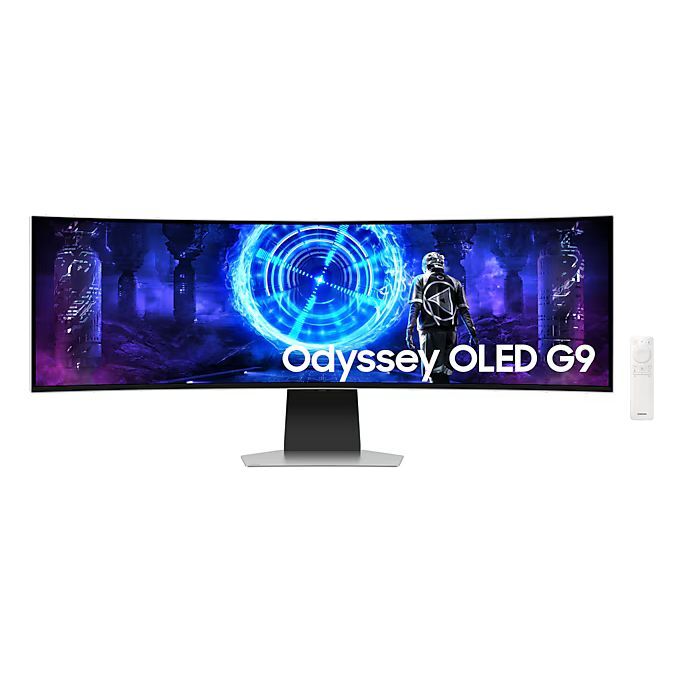 Samsung Odyssey G9 LS49DG952 49-Inch Curved Gaming Monitor (DQHD/ OLED/ 240Hz/ 0.03Ms/ Smart TV/ Iot HUB/ HDR10+/ Glare Free) Samsung Odyssey G9 LS49DG952 49-Inch Curved Gaming Monitor (DQHD/ OLED/ 240Hz/ 0.03Ms/ Smart TV/ Iot HUB/ HDR10+/ Glare Free)