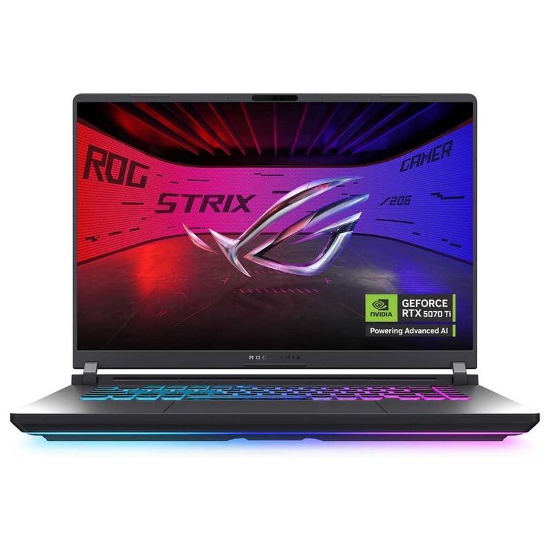 Asus ROG Strix G16 Gaming Laptop Intel Core Ultra 7 255Hx32 GB Ram1 Tb Ssd Nvidia Geforce Rtx 5070 Ti 12 GBFHD+ (1920 X 1200/ Wuxga)Windows 11 Home...