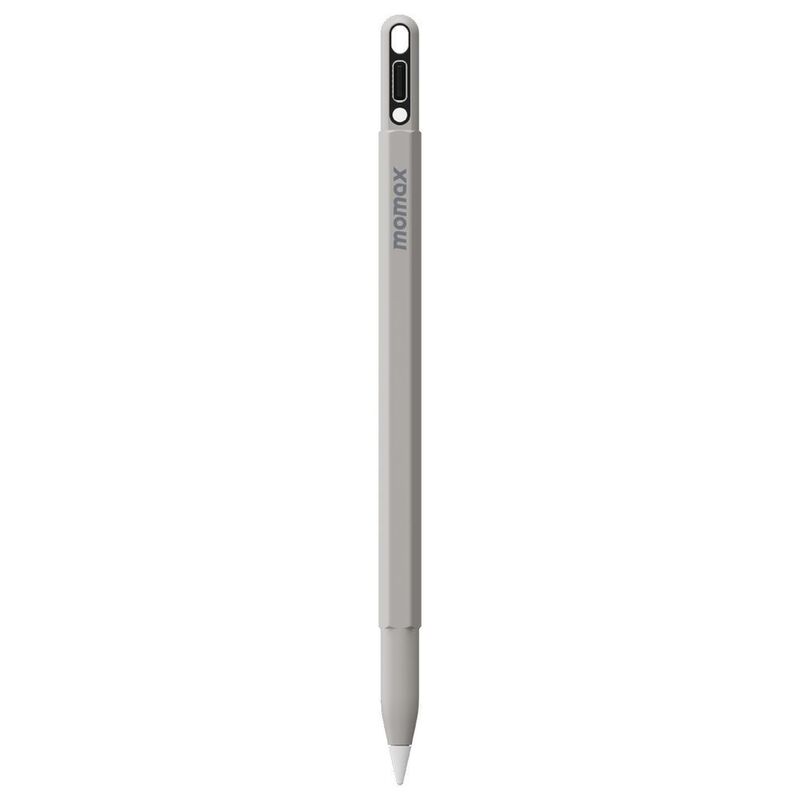 Momax Mag Link Pop Magnetic Charging Active Stylus Pen - Grey Momax Mag Link Pop Magnetic Charging Active Stylus Pen - Grey