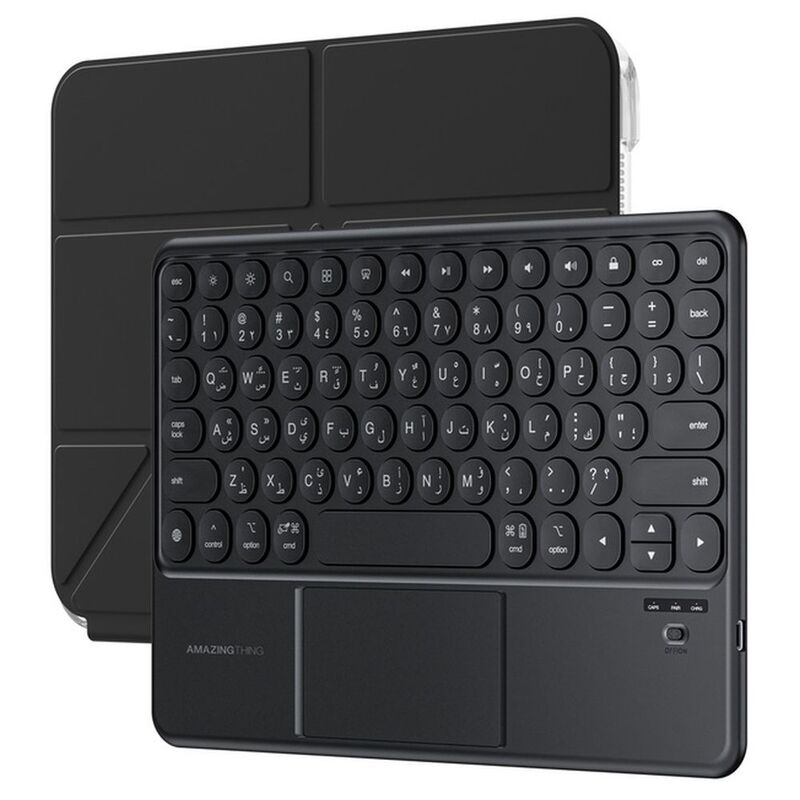 AMAZINGthing Minimal Case with English & Arabic Keyboard for iPad 11 (A16) (2025) AMAZINGthing Minimal Case with English & Arabic Keyboard for iPad 11 (A16) (2025)
