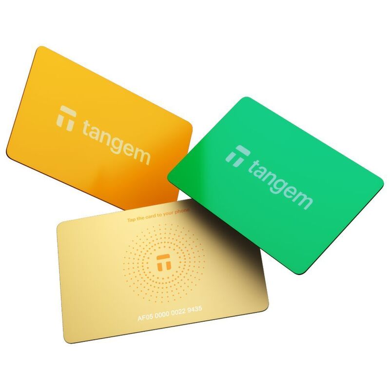 Tangem Crypto Hardware Wallet 2.0 (Pack Of 3 Cards) Tangem Crypto Hardware Wallet 2.0 (Pack Of 3 Cards)