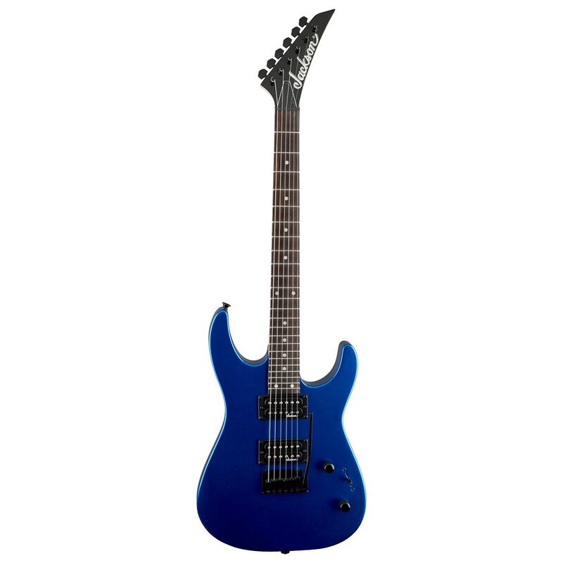Jackson 2910112527 Js Series Dinky Js12 Electric Guitar - Amaranth Fingerboard - Metallic Blue