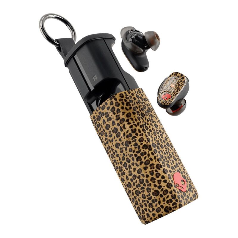Skullcandy Method 360 Active Noise-Cancelling True Wireless In-Ear Earbuds - Leopard