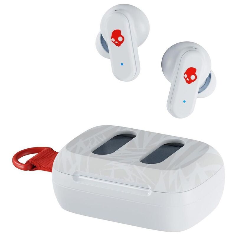 Skullcandy Dime 3 True Wls I-E Triple Threat True Wireless Earbuds - White