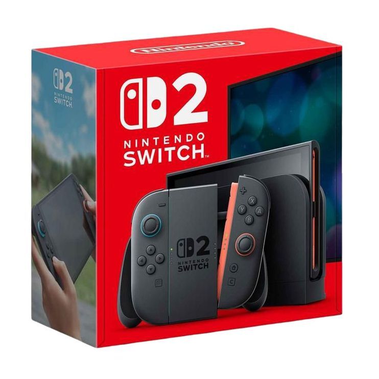 Nintendo Switch 2 Black Joy-Con Console