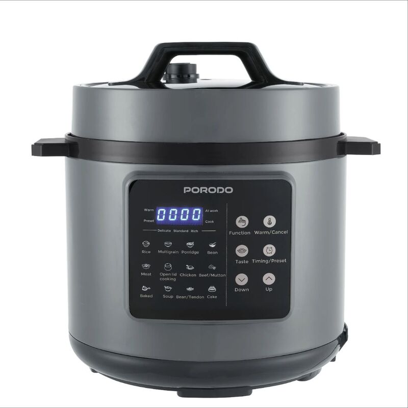 Porodo Lifestyle 1300W Multi-Cuisine Pressure Cooker - Black Porodo Lifestyle 1300W Multi-Cuisine Pressure Cooker - Black