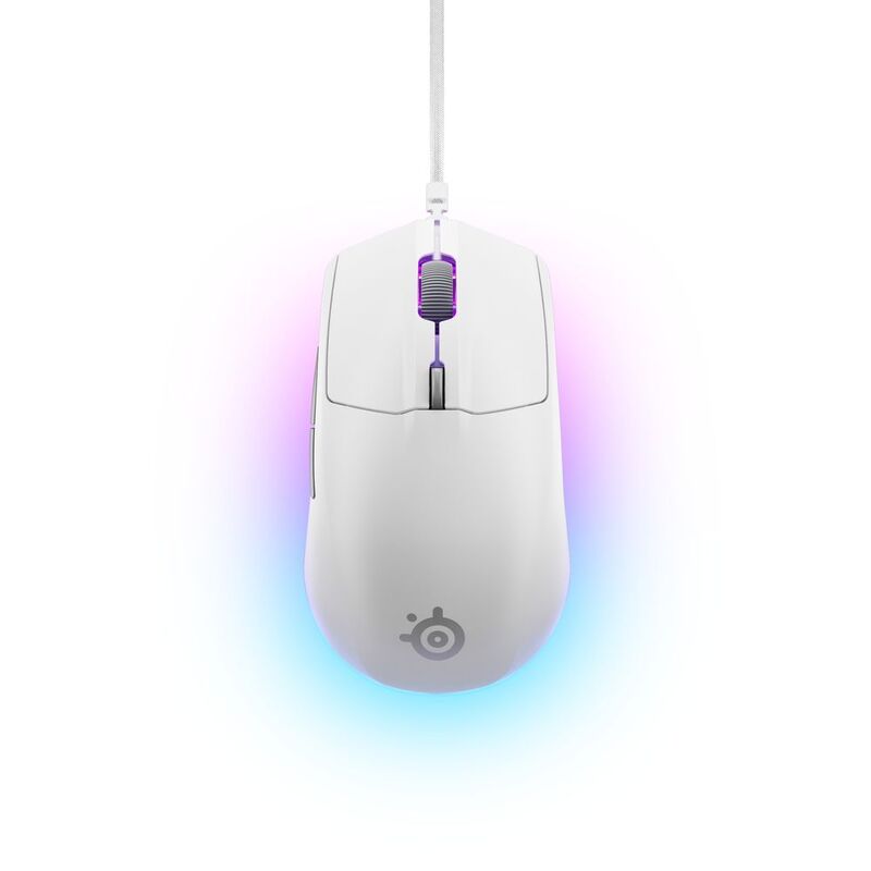 Steelseries Rival 3 Gen 2 Wired Gaming Mouse - White