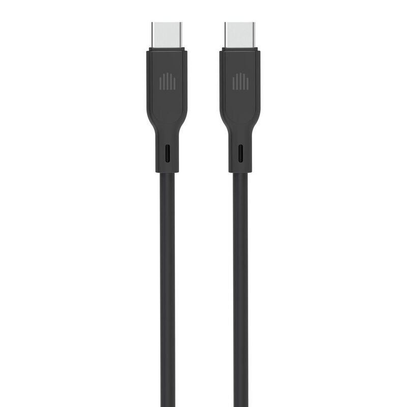 Dviced Cable USB-C To USB-C Silicone 1.25M - Black