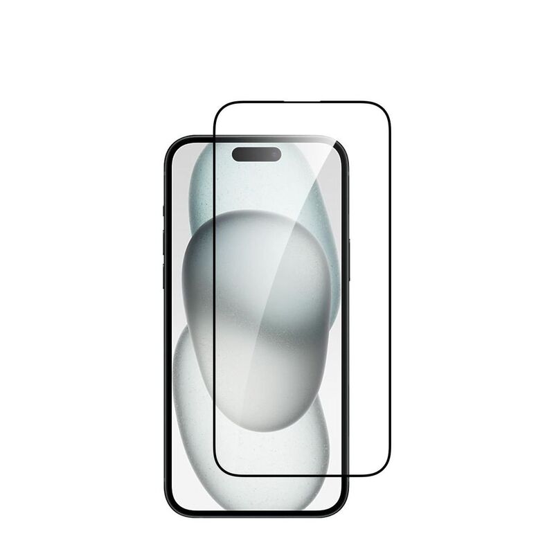 Dviced iPhone 15 Plus Silk Print Screen Protector With Applicator