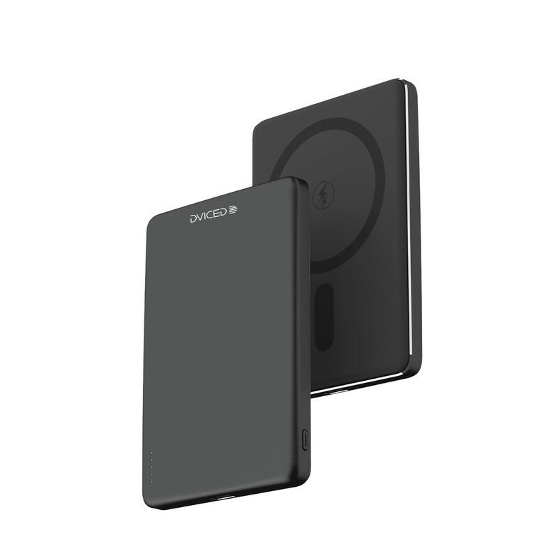 Dviced Ultrathin Power Bank 5000mAh - Black/Grey Dviced Ultrathin Power Bank 5000mAh - Black/Grey