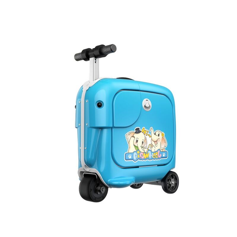 Airwheel SQ3S Kids Riding Suitcase With Removable Battery - Blue Airwheel SQ3S Kids Riding Suitcase With Removable Battery - Blue