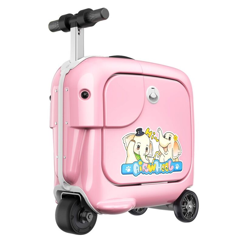 Airwheel SQ3S Kids Riding Suitcase With Removable Battery - Pink Airwheel SQ3S Kids Riding Suitcase With Removable Battery - Pink