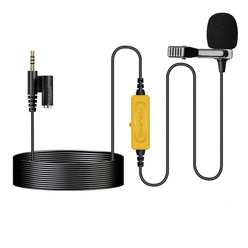 7Ryms S.Lav 01 Multi-Functional Lavalier Microphone OmnidiRectional Clip-On Mic3 - Black