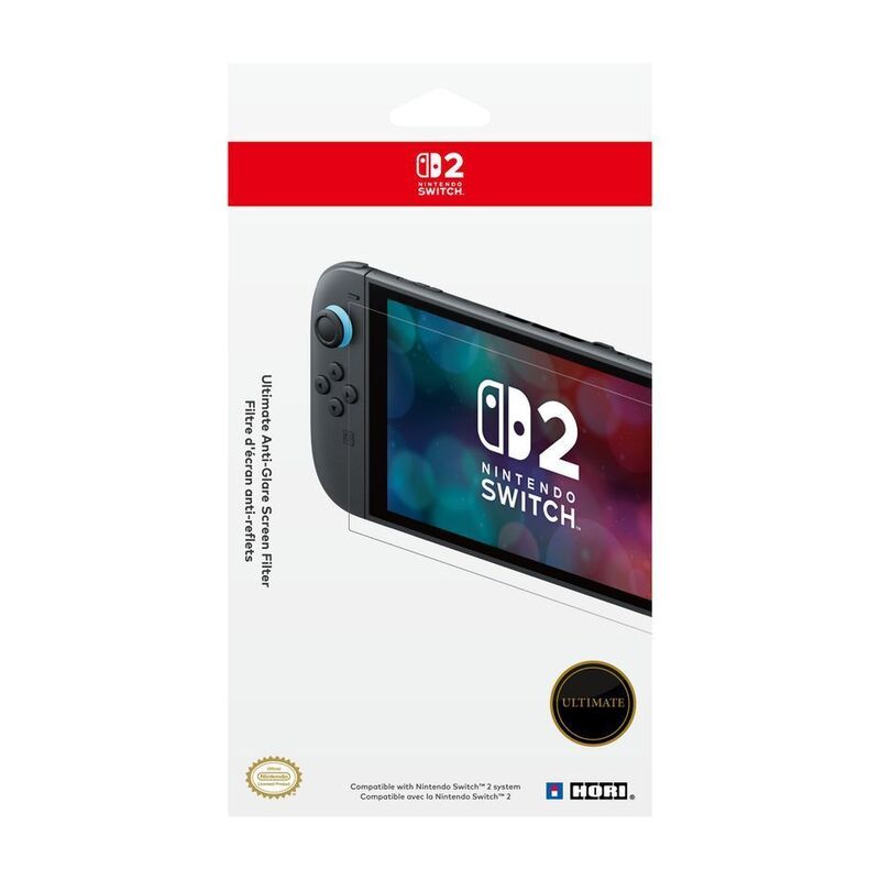 Hori Ultimate Anti-Glare Screen Filter For Nintendo Switch 2 Hori Ultimate Anti-Glare Screen Filter For Nintendo Switch 2
