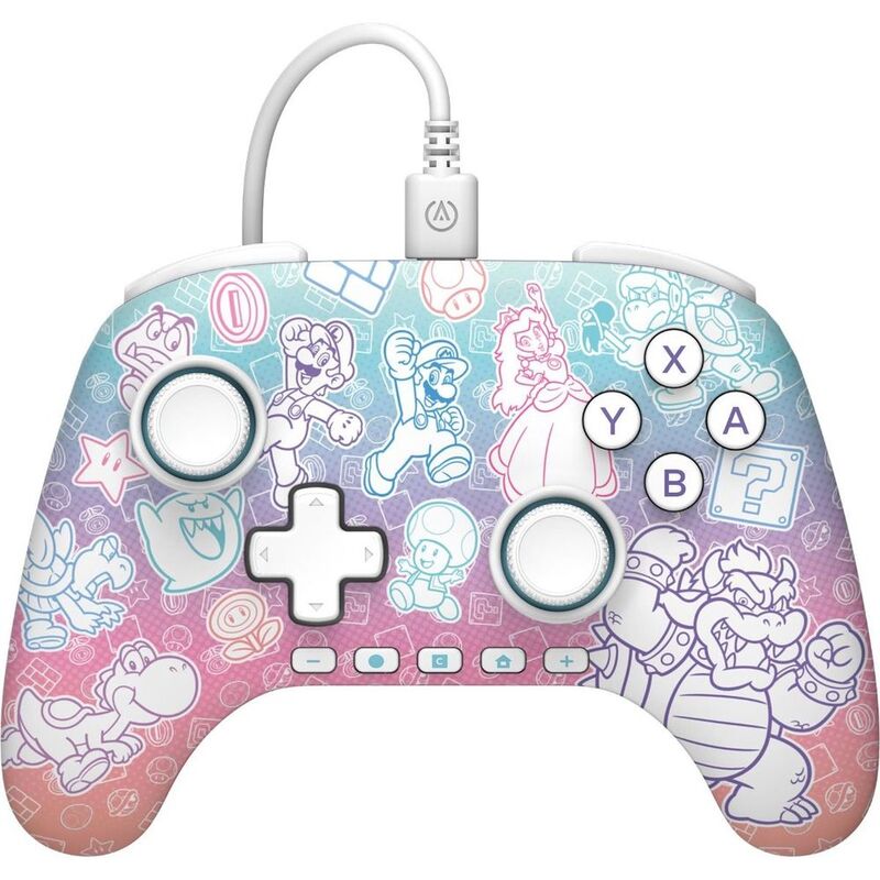 Powera Advantage Wired Controller For Nintendo Switch 2- Mushroom Kingdom