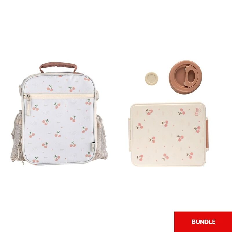 Citron 2022 Insulated Lunchbag Backpack Cherry + Citron 2022 Grand Lunchbox Cherry + (Bundle) Citron 2022 Insulated Lunchbag Backpack Cherry + Citron 2022 Grand Lunchbox Cherry + (Bundle)